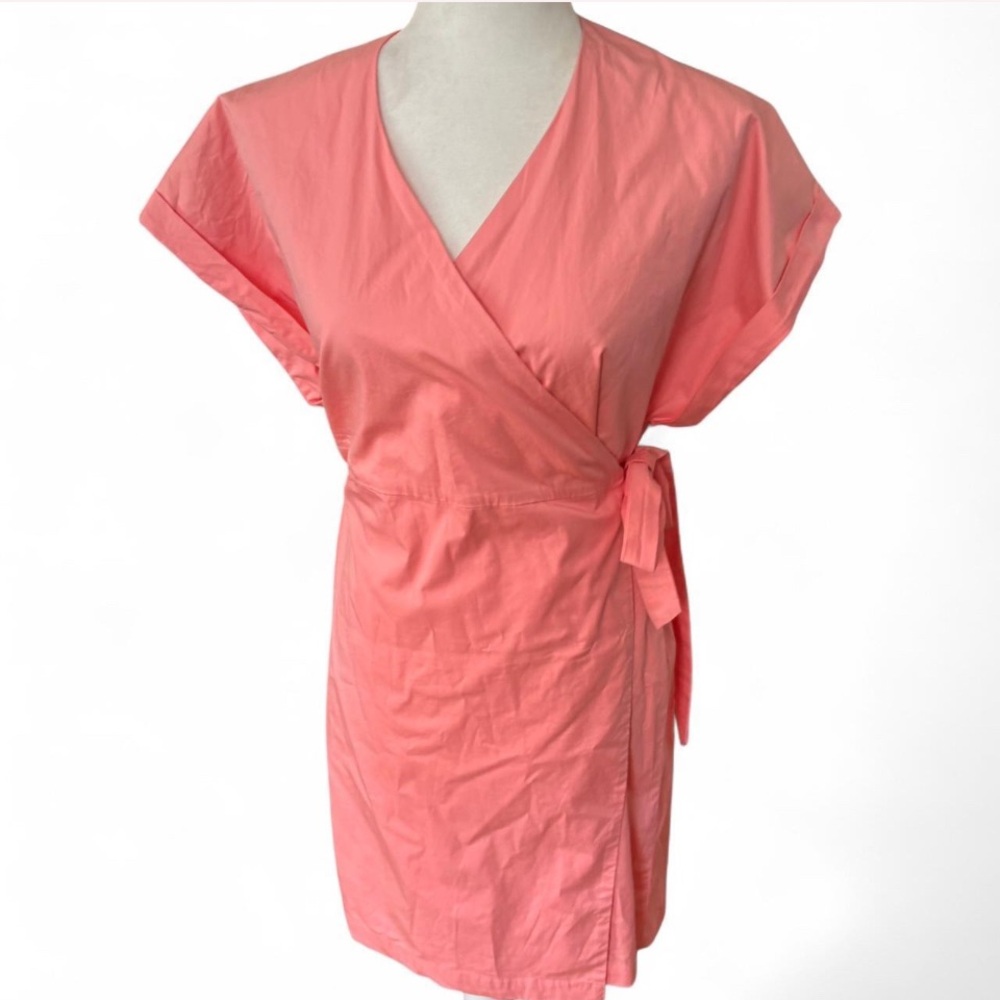 Coolibar Flamingo Sunny Isle Wrap Dress
